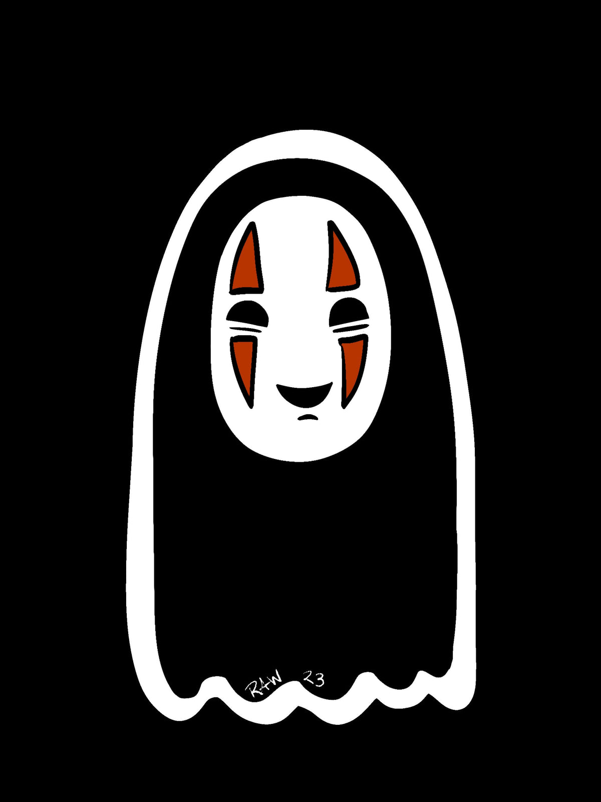 Ghibli stickers for laptop/ sticker for car/ decal/ mini art