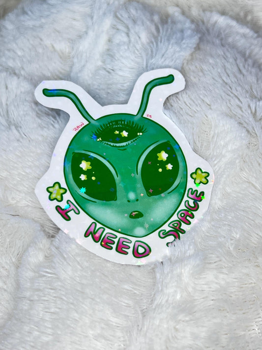 I need space holographic star  stickers for laptop/ sticker for car/ decal/ mini art
